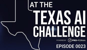 At the TX AI Challenge by Pro-Forma